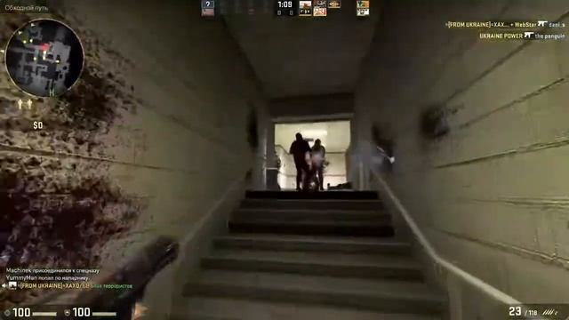 CS GO   СМЕШНЫЕ МОМЕНТЫ #54 Marmok, Landstop, L1k3R, Hardy Приколы КСГО