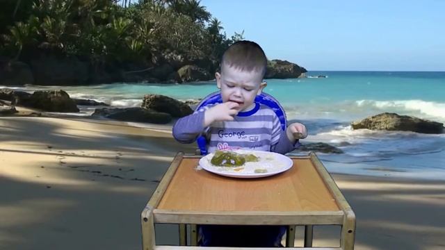 Капля моря. Еда от папы. / The drop of the sea. Daddy's food смотреть онлайн