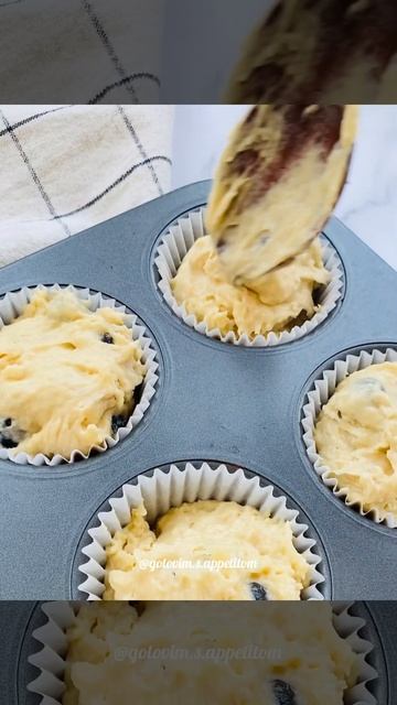 Маффины с голубикой смотреть онлайн