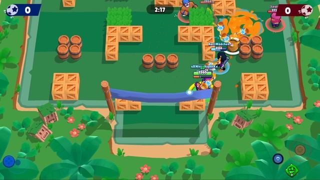 Brawl Stars - Brawl Ball: Triple Dribble - Brawler: Maple Barley смотреть онлайн