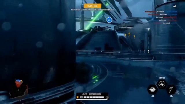 Star Wars Battlefront II 134 Yoda Killstreak (Kamino - Galactic Assault) смотреть онлайн
