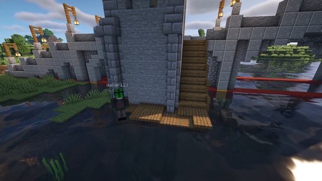 Minecraft: How to build 3 Types of a Medieval Stone Bridge смотреть онлайн