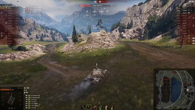 World of tanks--bourrasque (1vs4)best replay смотреть онлайн