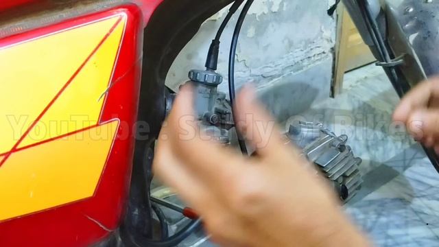 How To Lock Engine High RPM Condition For Heatup Issue / Honda CD 70 Heatup Issue |Study Of Bikes| смотреть онлайн