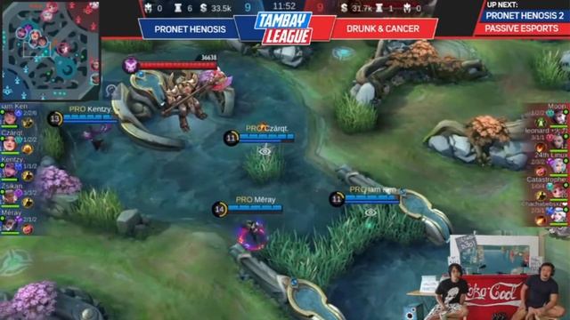 PRONET HENOSIS VS DRUNK & CANCER TAMBAY LEAGUE S7 GAME#2 2021 04 19 09 55 59 смотреть онлайн