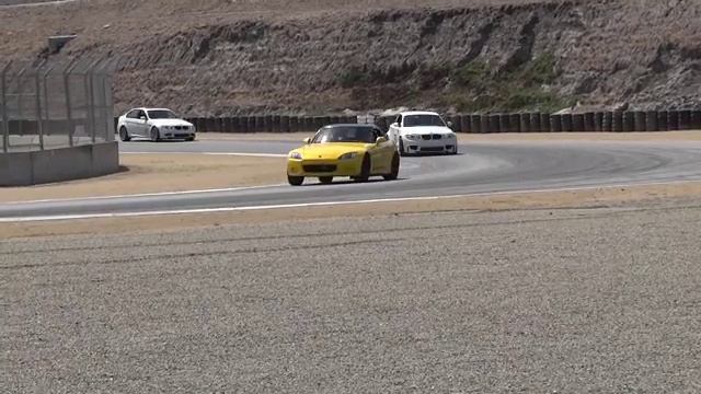 Laguna Seca Turn 3 with Coastal Driving School September 2012 смотреть онлайн