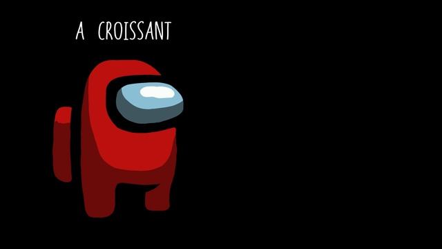 Among Us Today I wanted to eat a croissant meme #shorts смотреть онлайн