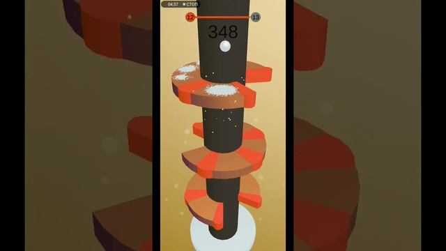Как я пытался пройти 12 level в Helix Jump. смотреть онлайн