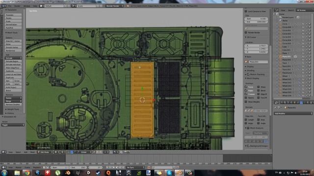Blender Speed Modeling - T62 смотреть онлайн