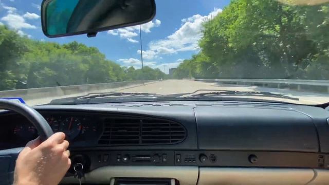 1989 Porsche 944 LS1 Driving Video 1 смотреть онлайн