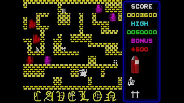 Cavelon Review for the Sinclair ZX Spectrum by John Gage смотреть онлайн