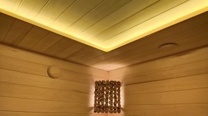 Отделка бани внутри дома