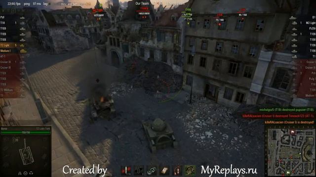 WOT: Himmelsdorf - T2 Light Tank - 10 frags - смотреть онлайн