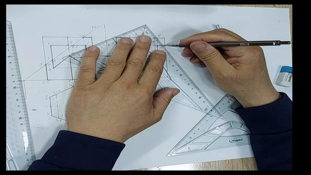FarDU.Chizm geomet.Чиз геом Призма призмат шак б-н кес. Начер геомет. descriptive geometr D.Mamatov смотреть онлайн