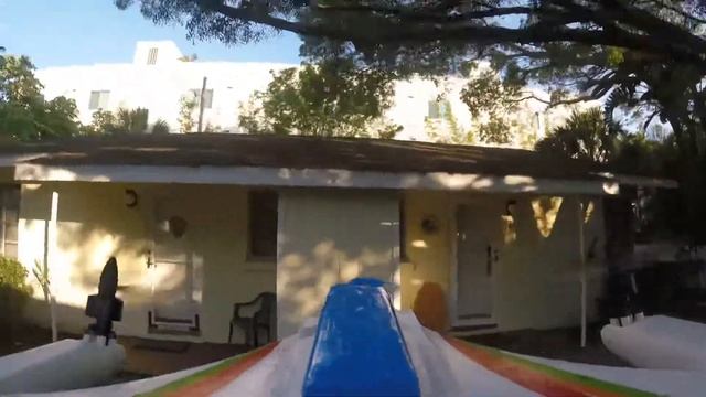 Duck taped GoPro on styrofoam drone at Pelican gardens смотреть онлайн