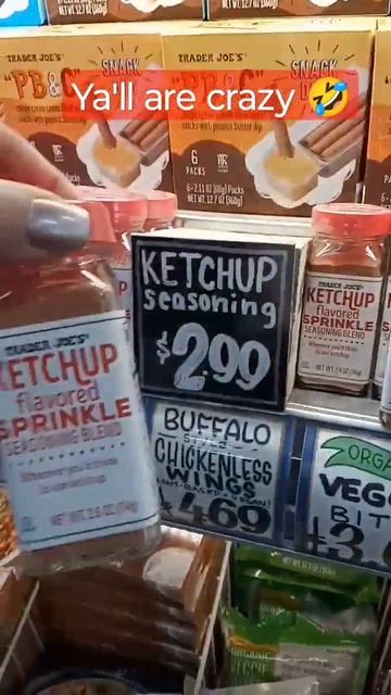 For the KETCHUP OBSESSED #traderjoesfinds #traderjoes #seasoning смотреть онлайн