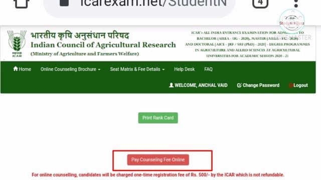 ICAR COUNSELLING REGISTRATION 2020🤔 HOW TO APPLY FOR COUNSELLING♂️ICAR UG/PG COUNSELLING PROCESS ➡️ смотреть онлайн