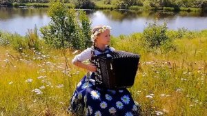"Гляжу в озёра синие" обр. Александра На Юн Кина Играет Алёна Кливитенко 10 лет (баян)