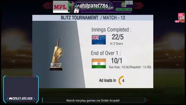 Watch me stream World Cricket Championship 2 on Omlet Arcade! смотреть онлайн