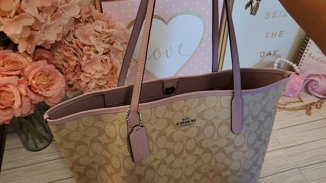 Coach City Tote Unboxing Haul смотреть онлайн