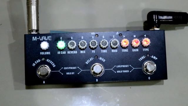 มัลติเอฟเฟคกีต้าร์ M-VAVE Cube Baby ตัวเล็ก จัดเต็ม