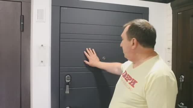 Дверь Металюкс М700/2 - Обзор стальной двери смотреть онлайн