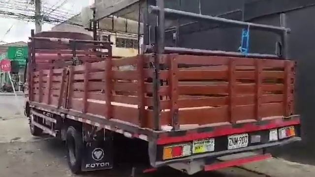 CAMION FOTON 1061 ESTACAS MODELO 2017 смотреть онлайн