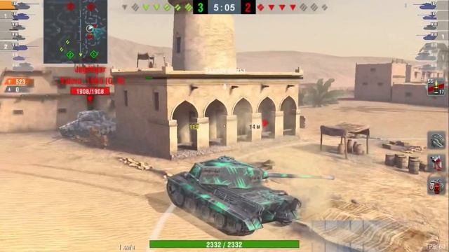 Обычный бой профессионала (часть 10) | WoT blitz реплеи смотреть онлайн