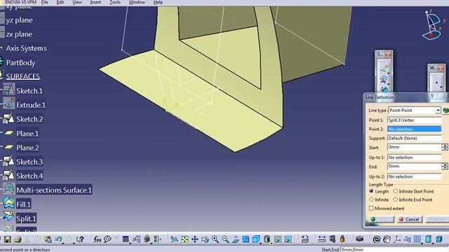 TV MONITOR WITH SURFACING IN CATIA V5 смотреть онлайн