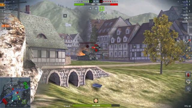 T95E6 _ 7281 DMG, 4 Kills - WoT Blitz UZ Gaming смотреть онлайн