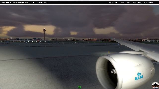 Beautiful Sunrise Departure from Miami | FlightSim: Addicted Stream Cuts смотреть онлайн