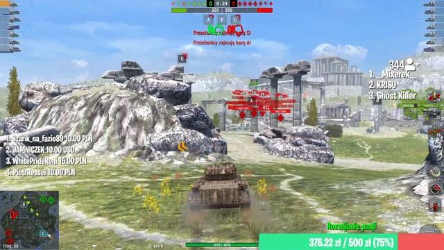 World of tanks -BLITZ- najlepsze nocne bitwy ! [+repaly FV215b "_ROXANNE"] смотреть онлайн