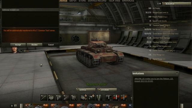 World of Tanks - Patch 8.8 Changing servers смотреть онлайн