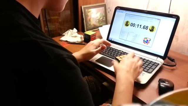 Rubik'x cube average 12 - 11.18 смотреть онлайн