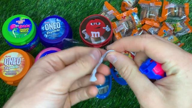 Mini Candy Unboxing! / Jelly Burgers, M&M's Box, big Babol Box! смотреть онлайн