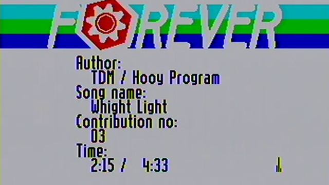 Whight Light (ZX Spectrum AY chip music by TDM/Hooy-Program, Forever 2014) смотреть онлайн
