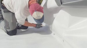 Устройство плоской кровли частного дома. Монтаж ПВХ мембраны Kronox #пвхмембрана #плоскаякровля