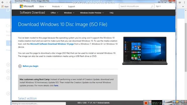 windows 7, 8.1, 10 iso download from ms website смотреть онлайн