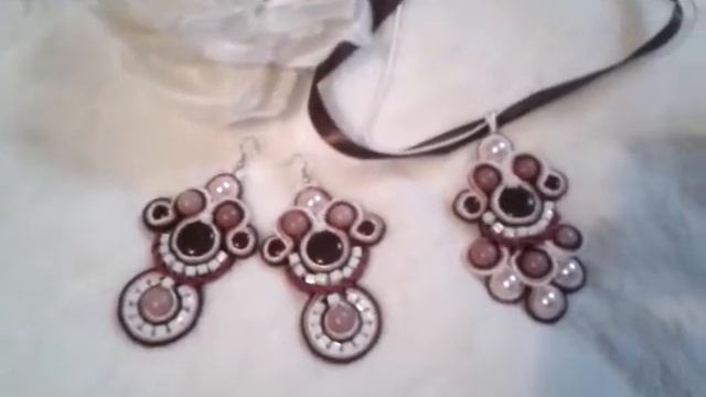 Авторское украшение в сутажной технике, ручная работа! смотреть онлайн