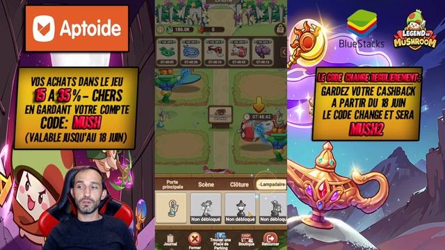 Mes Choix de Décorations des Guerres des Parkings + Interserveurs sur Legend of Mushroom ! смотреть онлайн