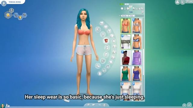 Townie Makeover // Vanessa Jeong // The Sims 4 смотреть онлайн