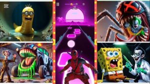 Секс с миньонами 🆚️ Губка Боб-монстр 🆚️ Монстр из полицейской машины 🆚️