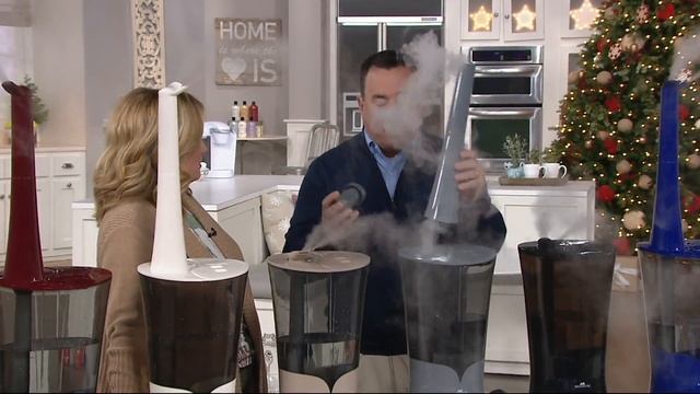 Air Innovations Clean Mist Top Fill Humidifier with Aroma Tray on QVC смотреть онлайн