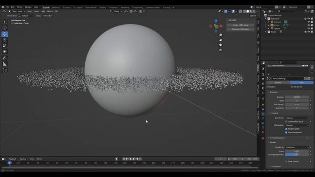 Saturn Modeling Tutorial in blender | RK Blender смотреть онлайн