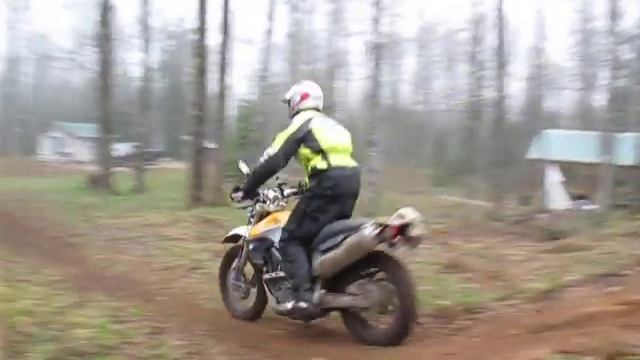 BMW G650 XCountry Jumping In The UP