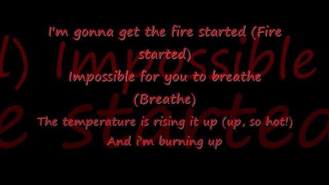 Nightcore Cascada Pyromania Lyrics