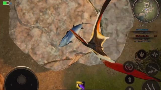 Thalassodromeus somehow carries 2 fish in its mouth? (Path of titans) смотреть онлайн