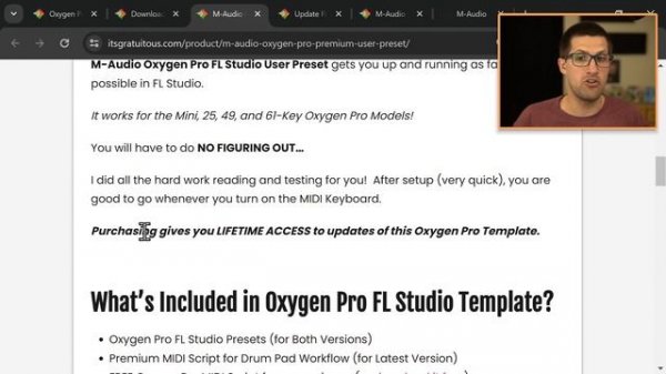Oxygen Pro Preset Editor Tutorial | Install M-Audio Oxygen Pro Templates