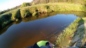 Первая рыбалка на микро речке с Loongze DC B51AirHG и Haibo Mirage Brook. Тест комплекта