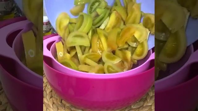 Соленые зеленые помидоры быстрого приготовления рецепт #Shorts смотреть онлайн